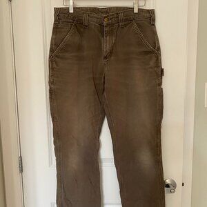 VINTAGE Carhartt Carpenter Pants Size 32x30 Relaxed Fitt